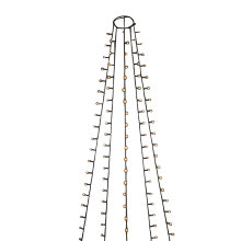 Julgransbelysning Grön/Amber 200 LED Konstsmide